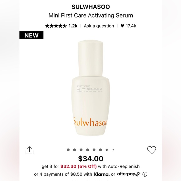 Sulwhasoo Activating serum - Picture 2 of 5